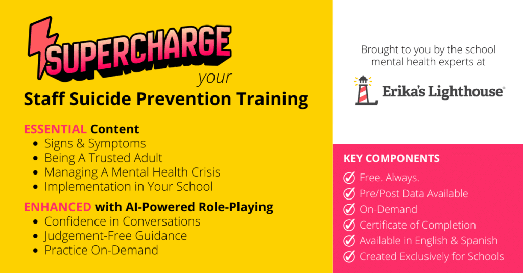 Supercharge your Staff Suicide Prevention Training
