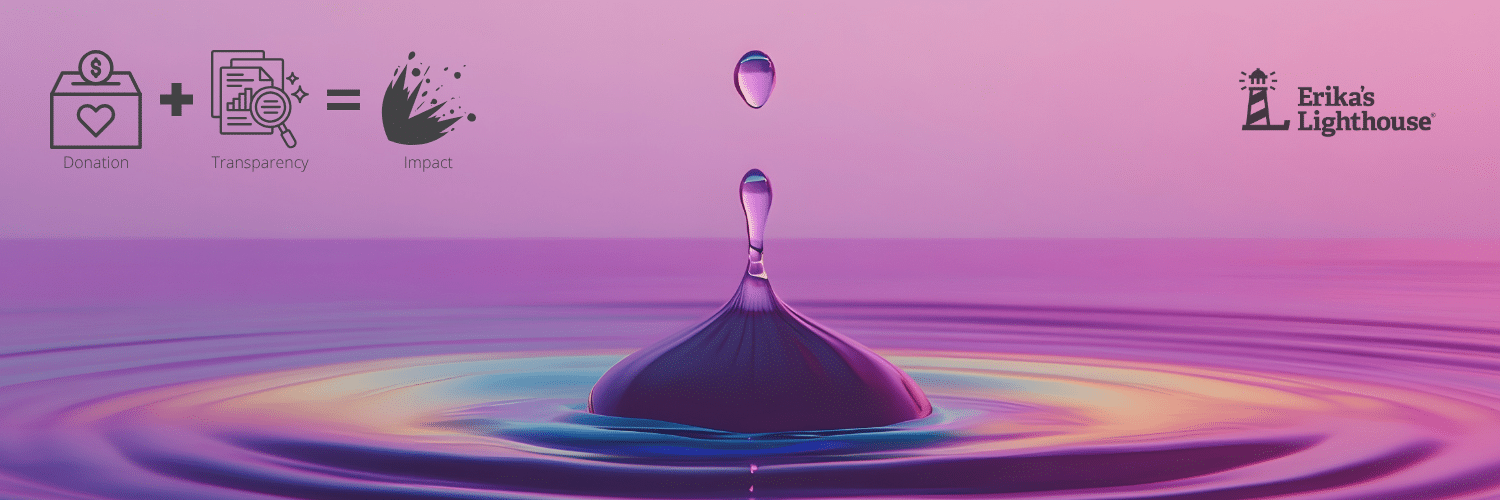 Donation + Transparency = Impact