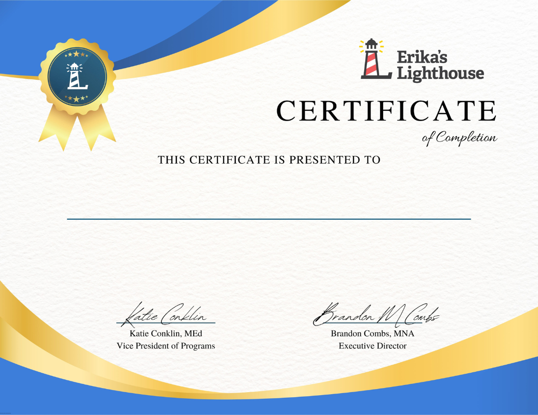 Example HubLMS Course Certificate